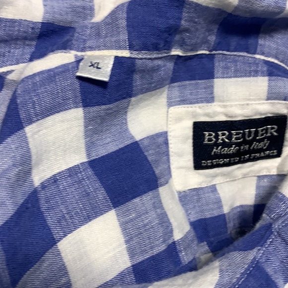 Breuer Check Button up shirt - Picture 3 of 3